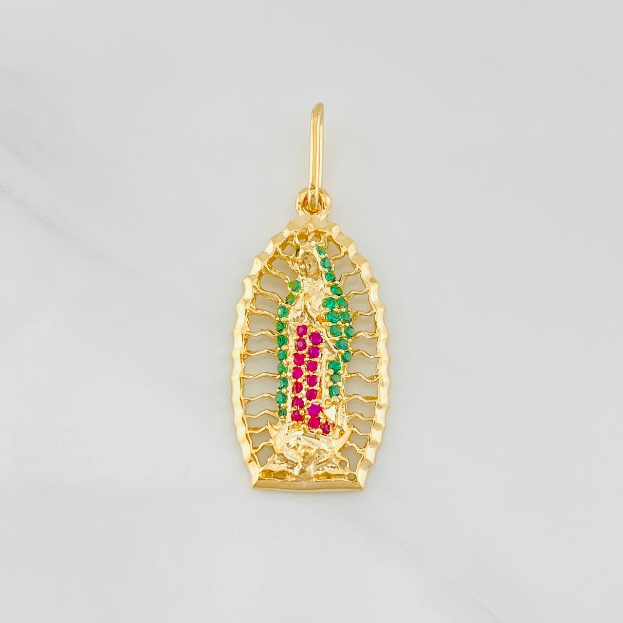 Dije Virgen de Guadalupe 3g / 1 1/4 in Oro Amarillo 18K