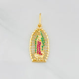 Dije Virgen de Guadalupe 3g / 1 1/4 in Oro Amarillo 18K