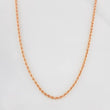 Rope Chain 3.7g / 24 in / 1.1mm Rose Gold 18K