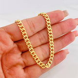 Cadena Cubana 7.95g / 28 in / 5.23mm Oro Amarillo 18K
