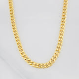 Cadena Cubana 7.95g / 28 in / 5.23mm Oro Amarillo 18K