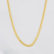 Cadena Cubana 2.35g / 18 in / 2.31mm Oro Amarillo 18K