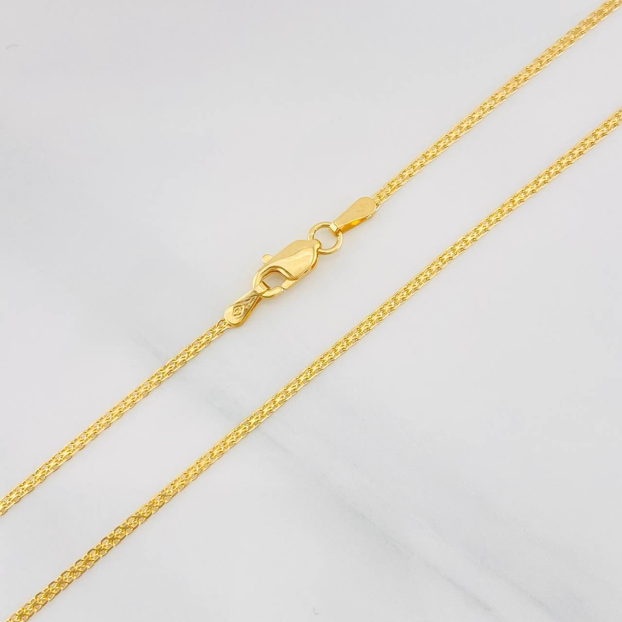 Cadena China 1.9g / 18 in / 1.35mm Oro Amarillo 18K