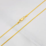 Cadena China 1.9g / 18 in / 1.35mm Oro Amarillo 18K