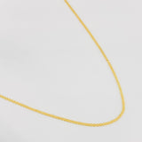 Cadena China 1.9g / 18 in / 1.35mm Oro Amarillo 18K