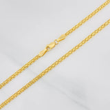 Cadena China 2.85g / 18 in / 2.36mm Oro Amarillo 18K