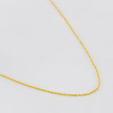 Cadena Lazo 1.1g / 24 in / 1.08mm Oro Amarillo 18K