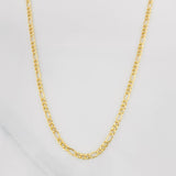 Cadena Figaro 2.25g / 20 in / 2.85mm Oro Amarillo 18K