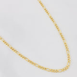 Cadena Figaro 2.25g / 20 in / 2.85mm Oro Amarillo 18K