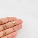 Dije Delfin Esmeralda 0.3Pts 0.2 g / 1/2 in Oro Amarillo 18K