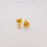 Topos Diamantes 0.8Pts 0.75 g / in / 0.8 mm Oro Amarillo 18K