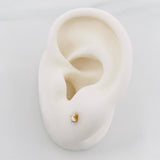 Topos Diamantes 0.8Pts 0.75 g / in / 0.8 mm Oro Amarillo 18K