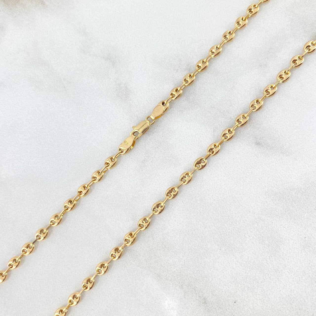 18K Yellow Gold Chain Gc 5.15 g / 18 in / 3.5 mm