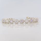 Tennis Bracelet 22.2g / 7 1/2 in / 7.5mm Silver 925