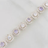 Tennis Bracelet 22.2g / 7 1/2 in / 7.5mm Silver 925
