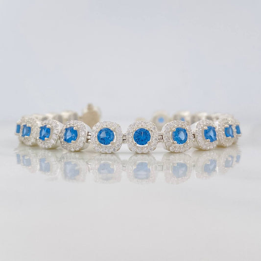 Tennis Bracelet 19.45g / 6 3/4 in / 7.5mm Silver 925