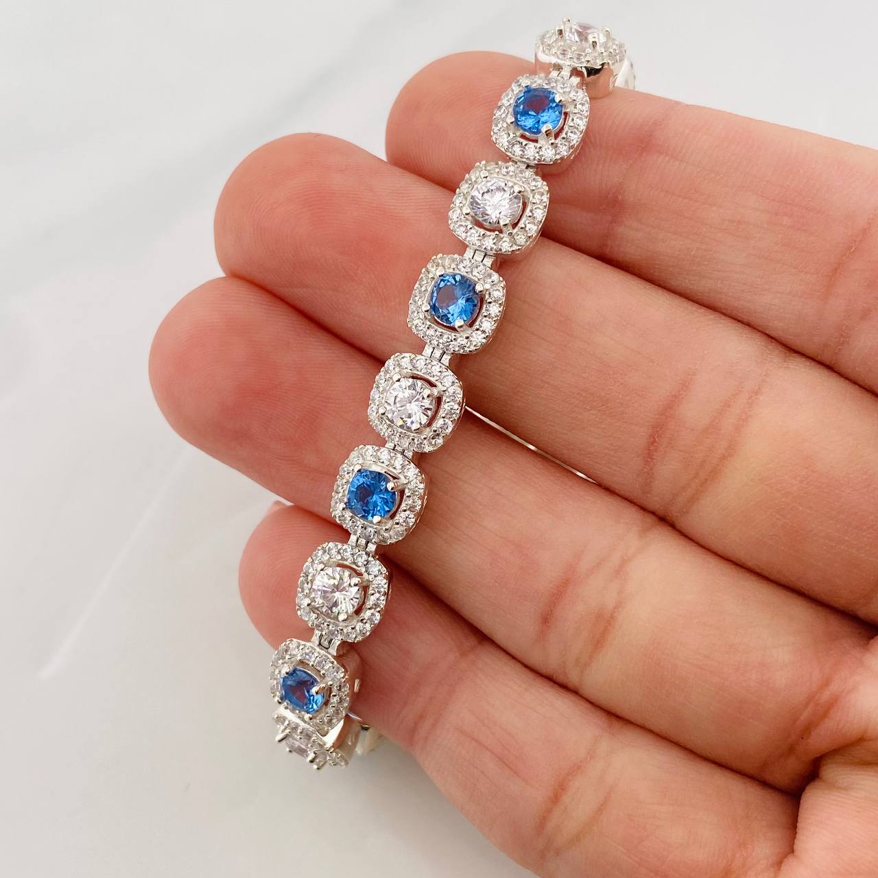 Tennis Bracelet 19.7g / 7 in / 7.73mm Silver 925