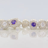Tennis Bracelet 21.7g / 7 1/2 in / 7.5mm Silver 925