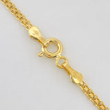Cadena China 4.6g / 20 in / 1.72mm Oro Amarillo 18K