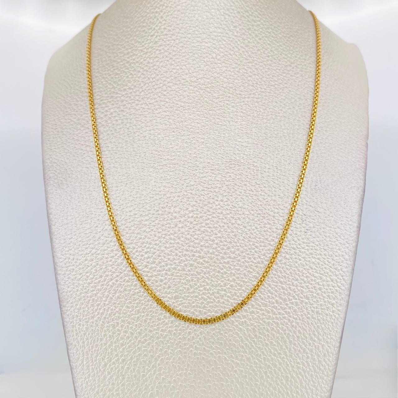 Cadena China 4.2g / 18 in / 1.85mm Oro Amarillo 18K