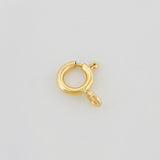 Lobster Claw Spring Ring 0.35 g Yellow Gold 18K