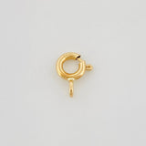 Spring Ring 0.2g Yellow Gold 18K