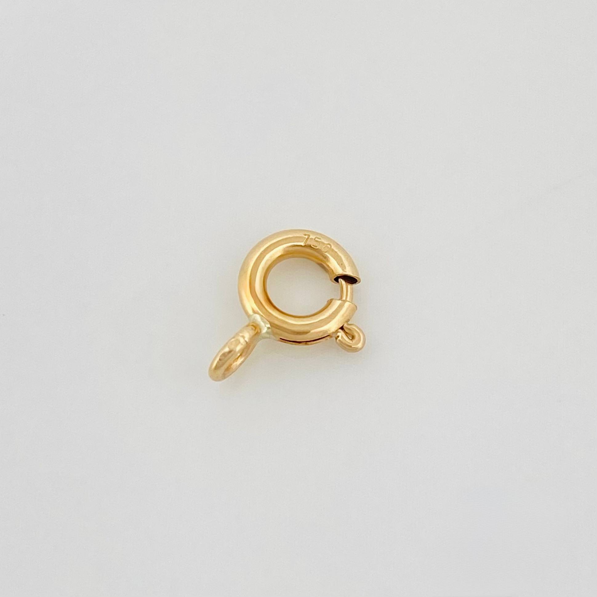 Spring Ring 0.2g Yellow Gold 18K