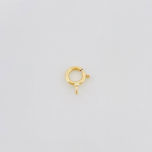 Spring Ring 0.15g / 1cm Yellow Gold 18K