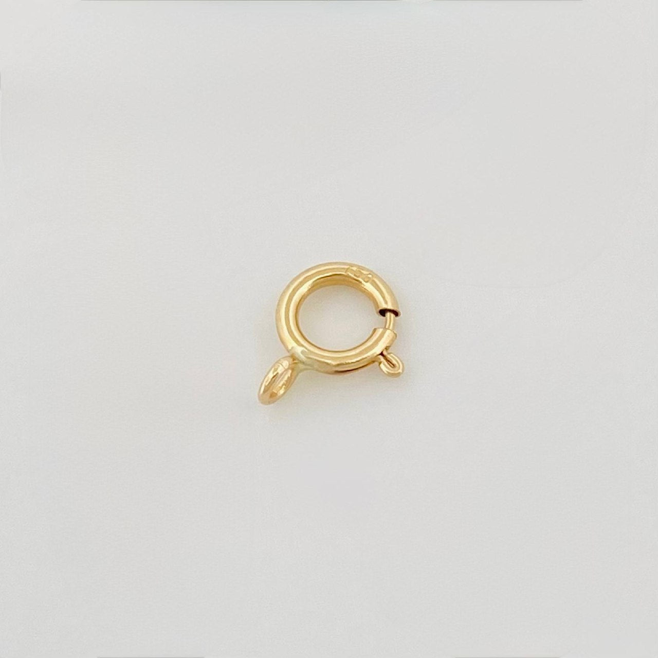 Spring Ring 0.1g / 1cm / Yellow Gold 18K