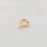 Spring Ring 0.1g / 1cm / Yellow Gold 18K