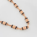 Cadena Rustica Tornillo 12.55 g / 24 1/2 in / 3.9 mm Oro Rosa 18K