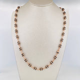 Cadena Rustica Barril 15.95 g / 27 1/2 in / 4.3 mm Oro Rosa 18K