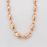 Cadena Rustica Adije 14.65 g / 24 1/2 in / 4.4 mm Oro Rosa 18K