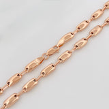 Cadena Rustica Adije 14.65 g / 24 1/2 in / 4.4 mm Oro Rosa 18K