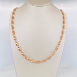 Cadena Rustica Adije 17 g / 28 1/4 in / 4.4 mm Oro Rosa 18K