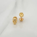 Topos Calavera 1.05gr / 3mm Oro Amarillo 18K %