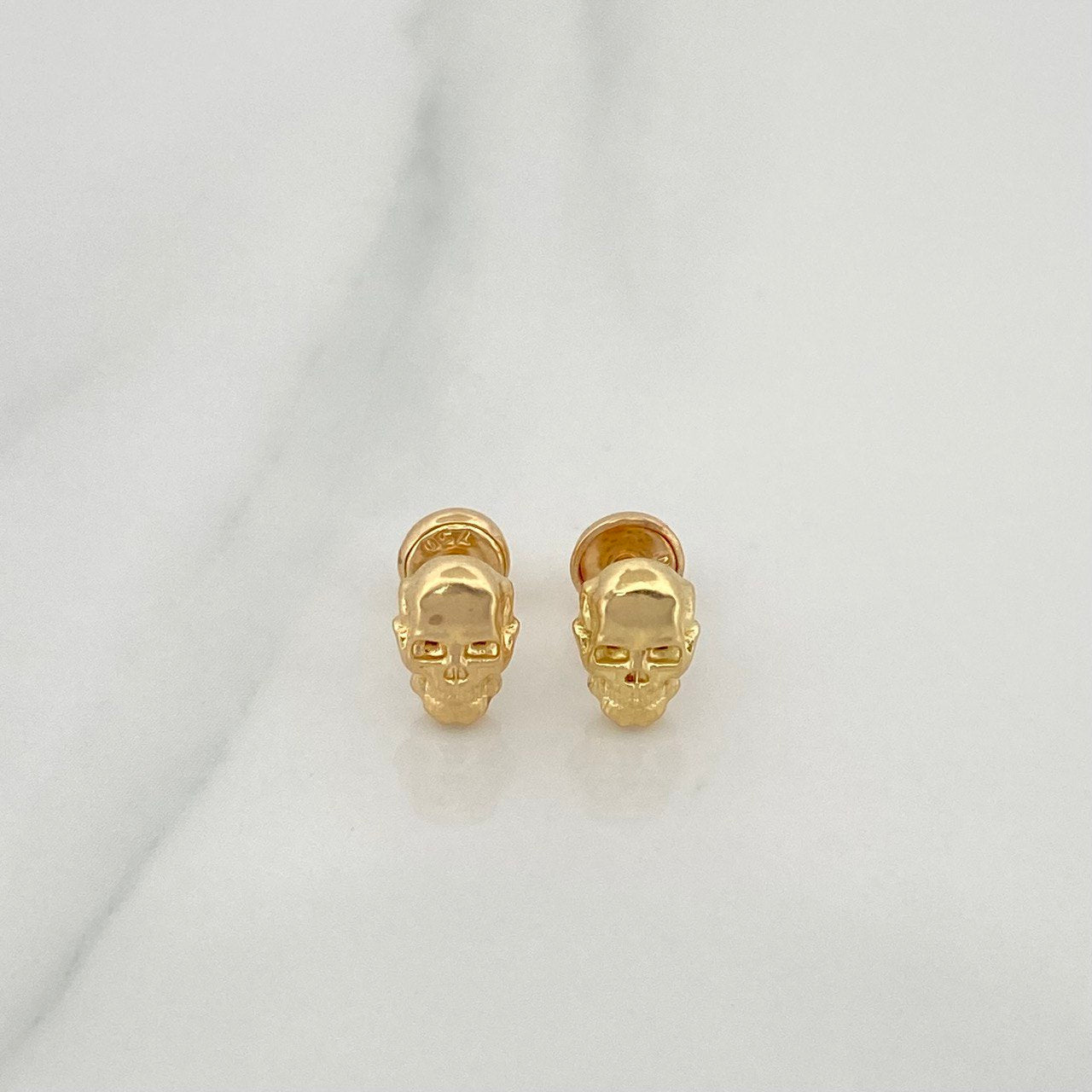 Topos Calavera 1.05gr / 3mm Oro Amarillo 18K %