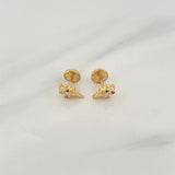 Topos Cono 0.7gr / 2mm Oro Amarillo 18K %