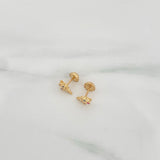 Topos Cono 0.7gr / 2mm Oro Amarillo 18K %