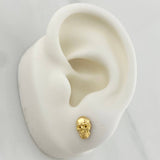 Topos Calavera 1.05gr / 3mm Oro Amarillo 18K %