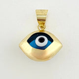 Dije Ojo Turco 1.35gr / 1/2 in / Oro Amarillo +4 18K ©