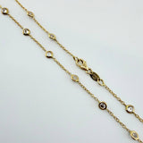 Cadena Aro Seguido Burbujas 3.7gr / 15 3/4 in / 3.8mm Oro Amarillo +4 18K ©