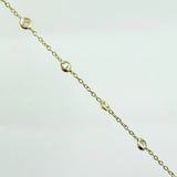 Cadena Aro Seguido Burbujas 3.7gr / 15 3/4 in / 3.8mm Oro Amarillo +4 18K ©