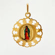 Dije Dije Virgen Guadalupe 0.9gr / 1 in / Oro Amarillo +4 18K