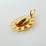Dije Dije Virgen Guadalupe 0.9gr / 1 in / Oro Amarillo +4 18K