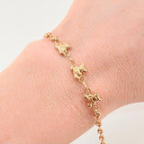 Pulso GC Osos 2.3gr / 7 in / 3mm Oro Amarillo 18K