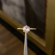 Solitaire Oru 1.45gr / T6 1/4 White Zircon Ring Rose Gold