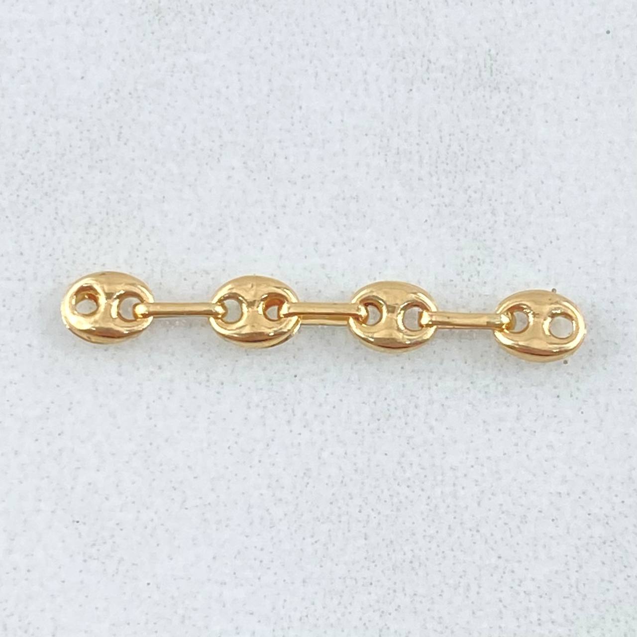 Herraje Retazo GC 0.25gr / 2cm / Oro 18K