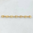 Herraje Retazo GC 7 Eslabones 0.55gr / 1 3/4in / 3.4mm Oro Amarillo 18K