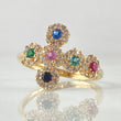 Tupida Cross Ring 2.35gr / Size 6 1/4 / 18K Gold ©